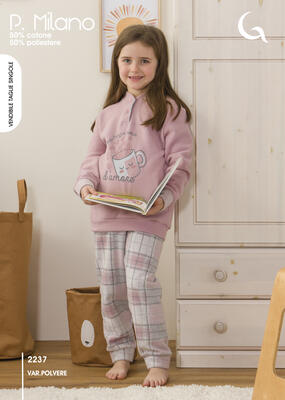 PIGIAMA BAMBINA M/L 3237 Tellini S.r.l. Ingrosso Abbigliamento